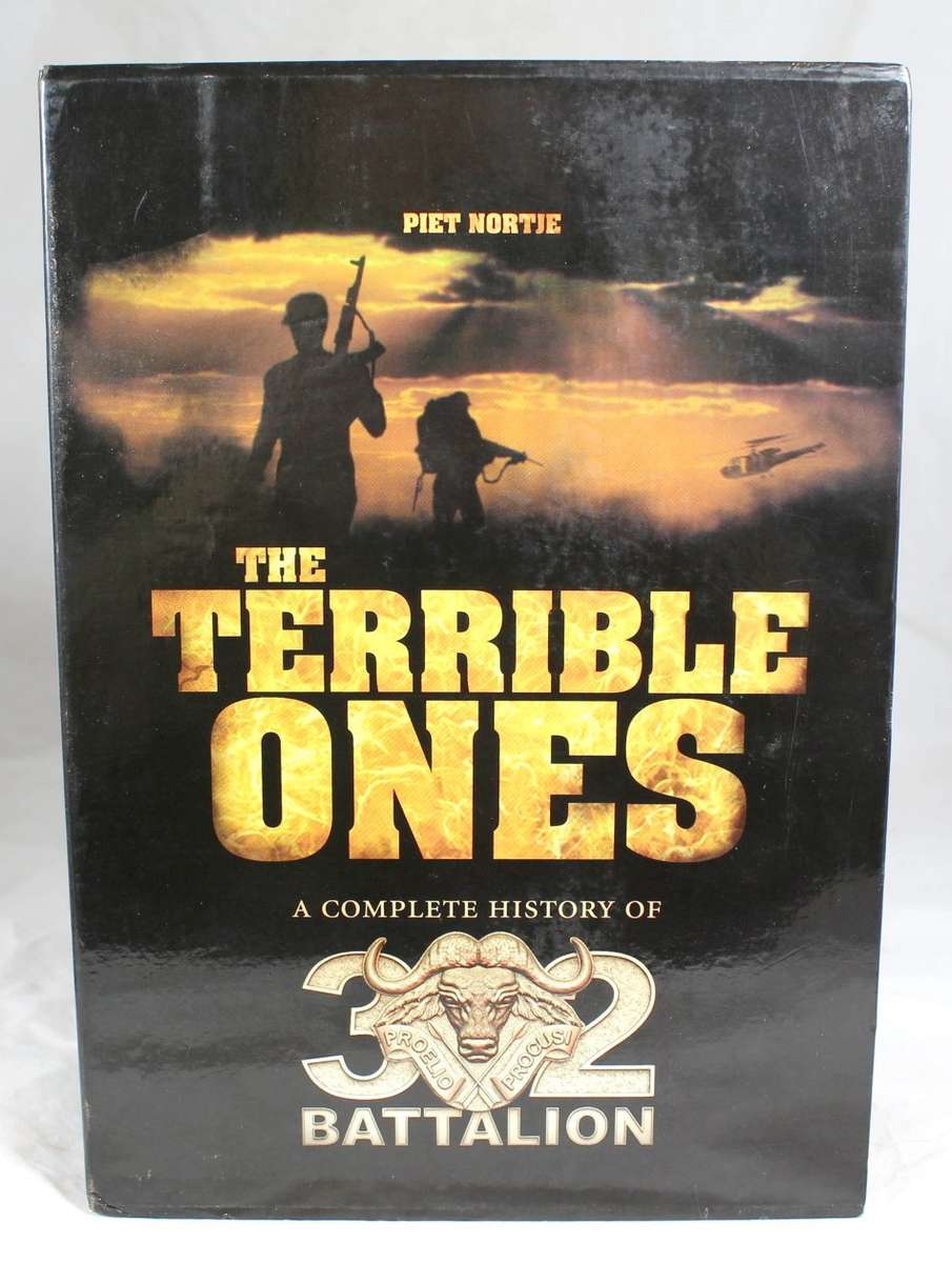 The Terrible Ones - Complete History of 32 Battalion - Piet Nortje - 2 Volumes - Riveting! Bid now!