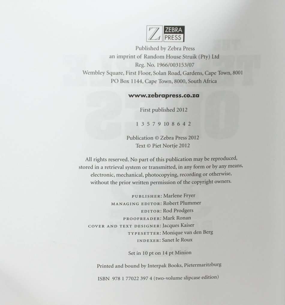 The Terrible Ones - Complete History of 32 Battalion - Piet Nortje - 2 Volumes - Riveting! Bid now!