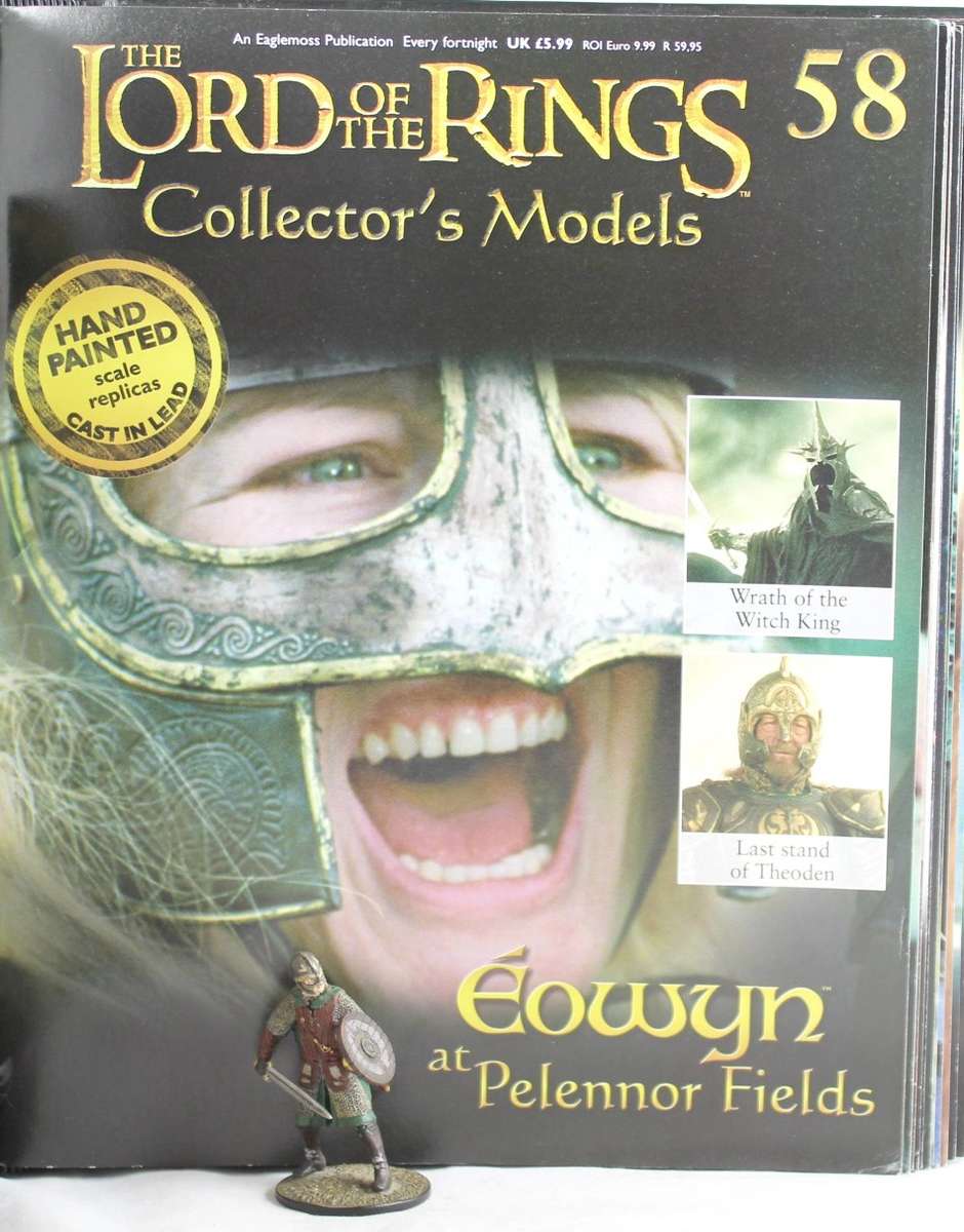 Lord of the Rings - Eowyn - Lead cast, hand painted figurine with book- Stunning! Bid Now!