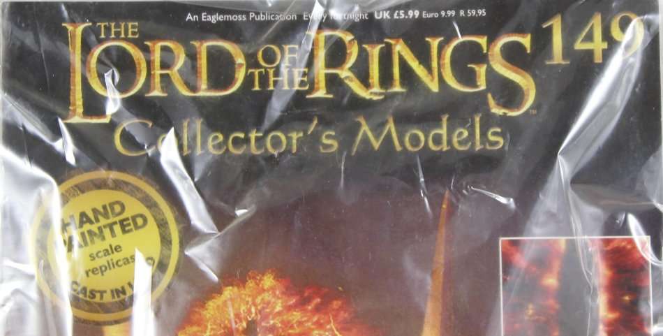 Lord of the Rings - Barad-dur - Lead cast, hand painted figurine with book - Stunning! Bid Now!