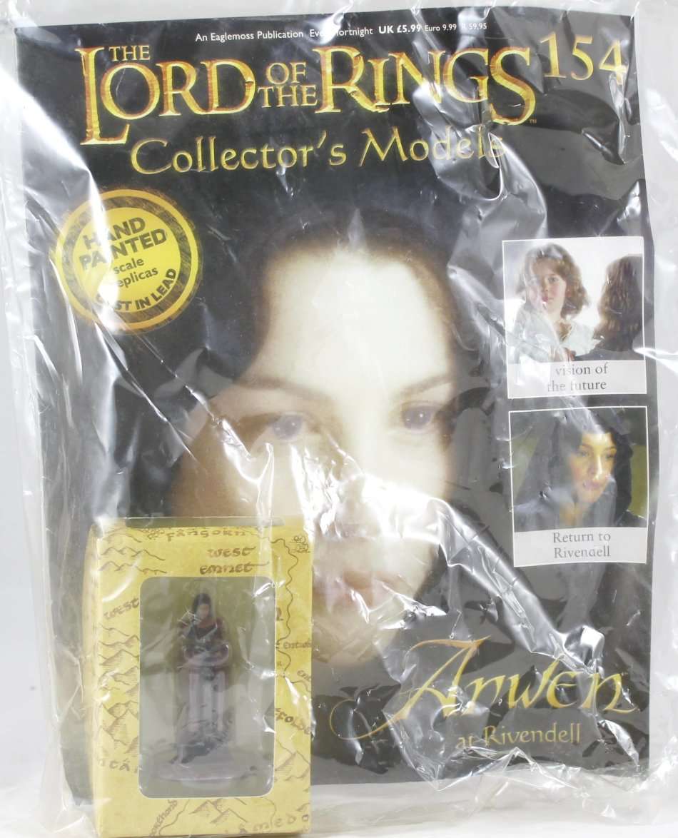 Lord of the Rings - Arwen - Lead cast, hand painted figurine with book - Stunning! Bid Now!
