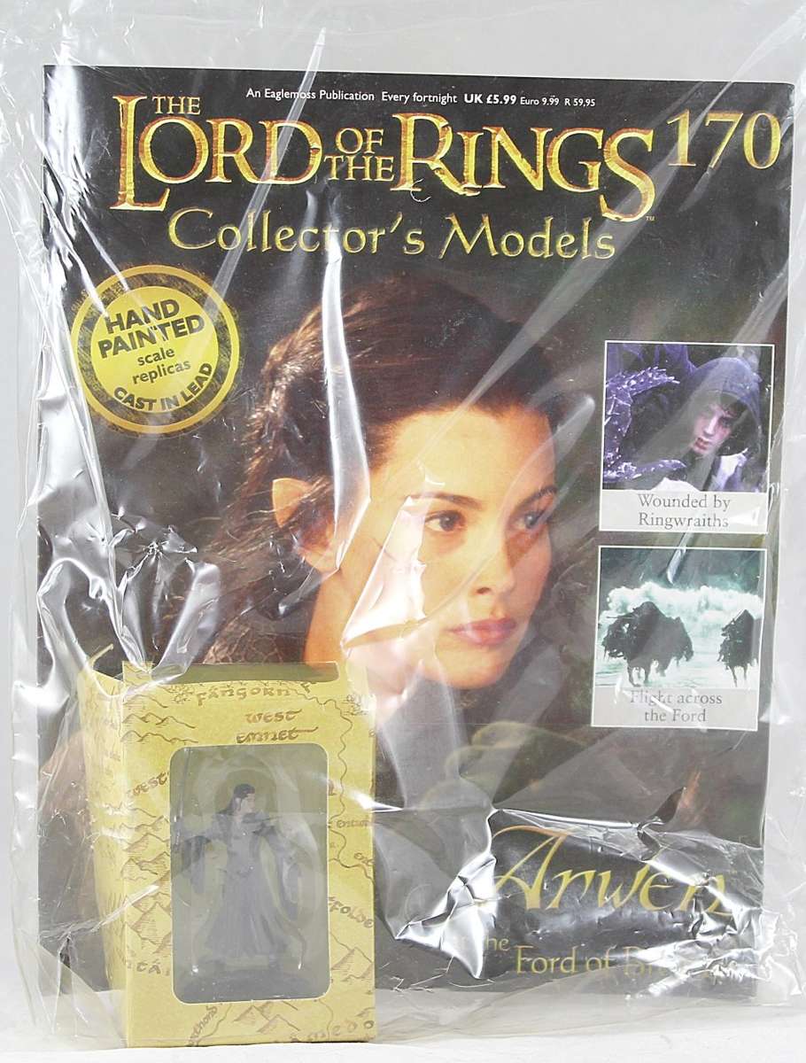 Lord of the Rings - Arwen - Lead cast, hand painted figurine with book - Stunning! Bid Now!