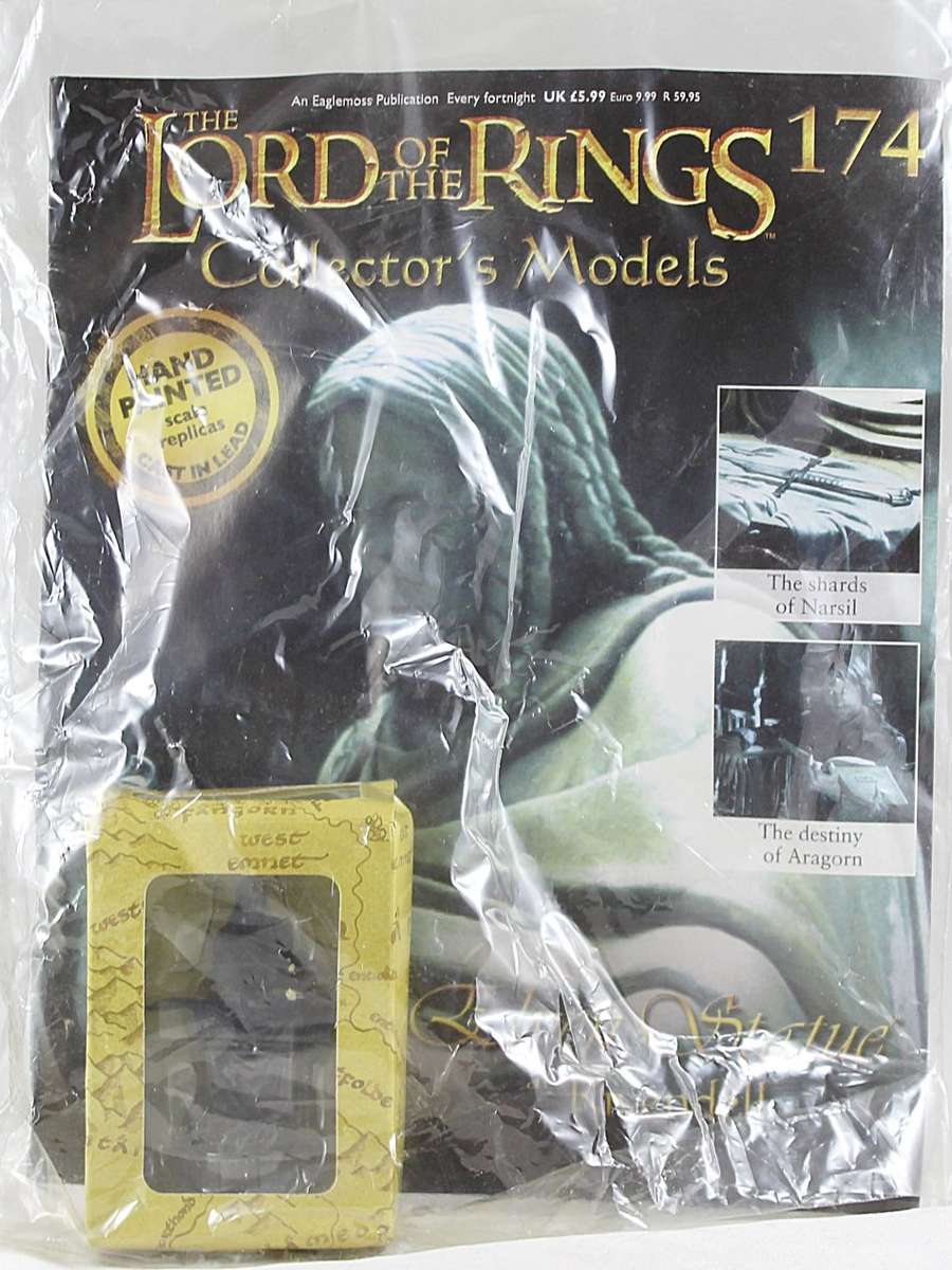 Lord of the Rings - Elven Statue - Lead cast, hand painted figurine with book - Stunning! Bid Now!