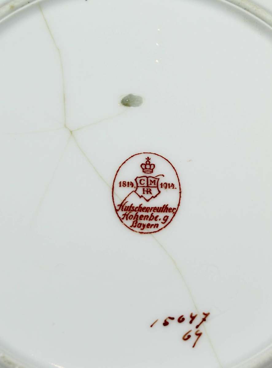 Hutschenreuther - Display Plate - Gorgeous! - Bid Now!!!