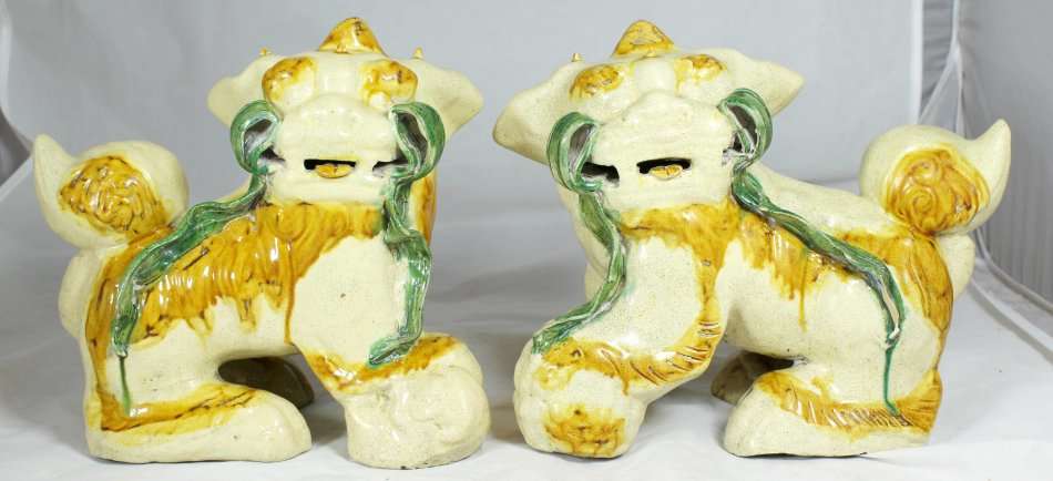 Foo Dogs - Pair - Beautiful!