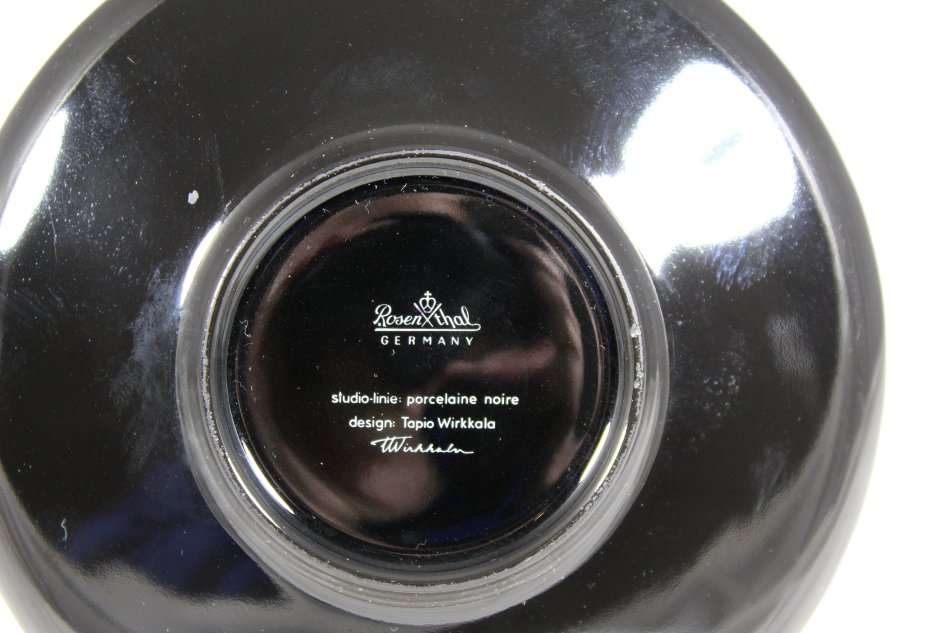 FOR: LOVETOLOVE ONLY - Rosenthal - Black & White - 6 Cuppaccino Cups - Beautiful! - Bid Now!