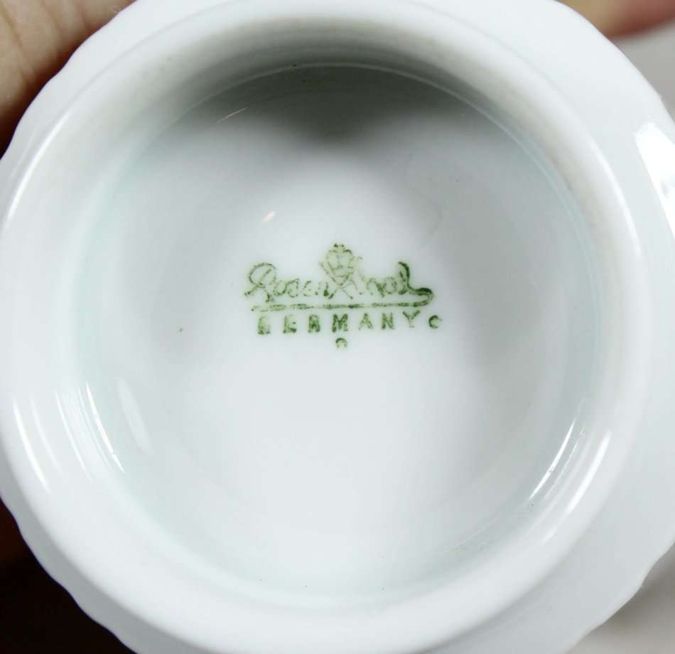 FOR: LOVETOLOVE ONLY - Rosenthal - Black & White - 6 Cuppaccino Cups - Beautiful! - Bid Now!