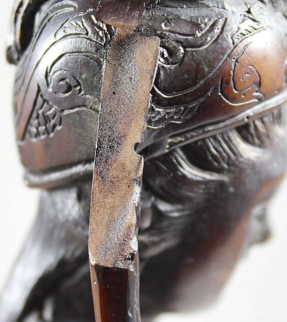 Molded - Pair - Chinese Figurines - Gorgeous! - Bid Now!!!