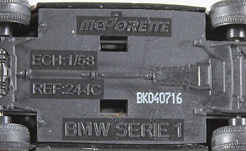 Majorette - BMW - Serie 1 - Bid now!!