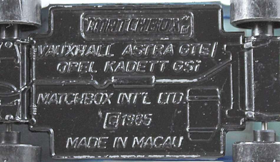 Matchbox - Opel - Kadett GSi - Bid now!!