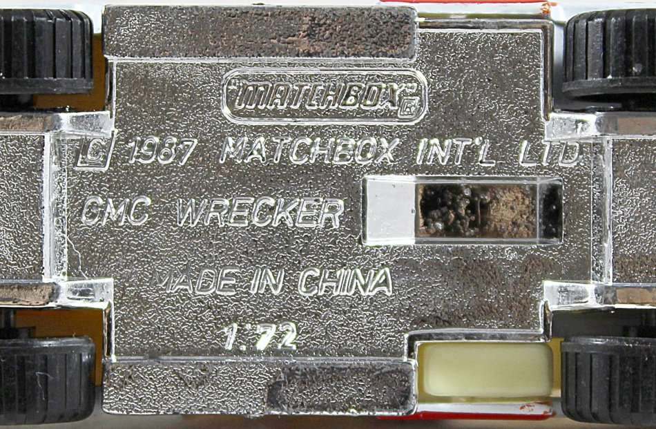 Matchbox - GMC - Wrecker - Bid now!!