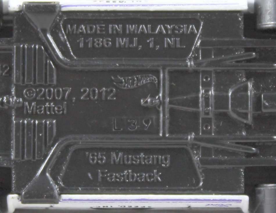 Hot Wheels - '65 Mustang - Fastback - Bid now!!