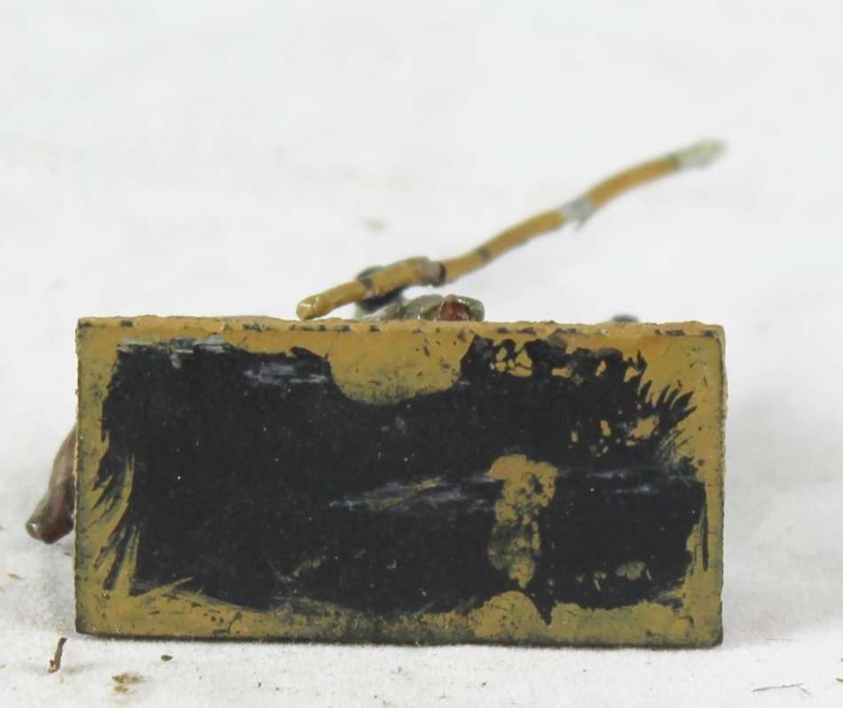 Lead figurine - Eastern horseback warrior