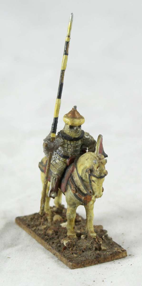 Lead figurine - Eastern horseback warrior