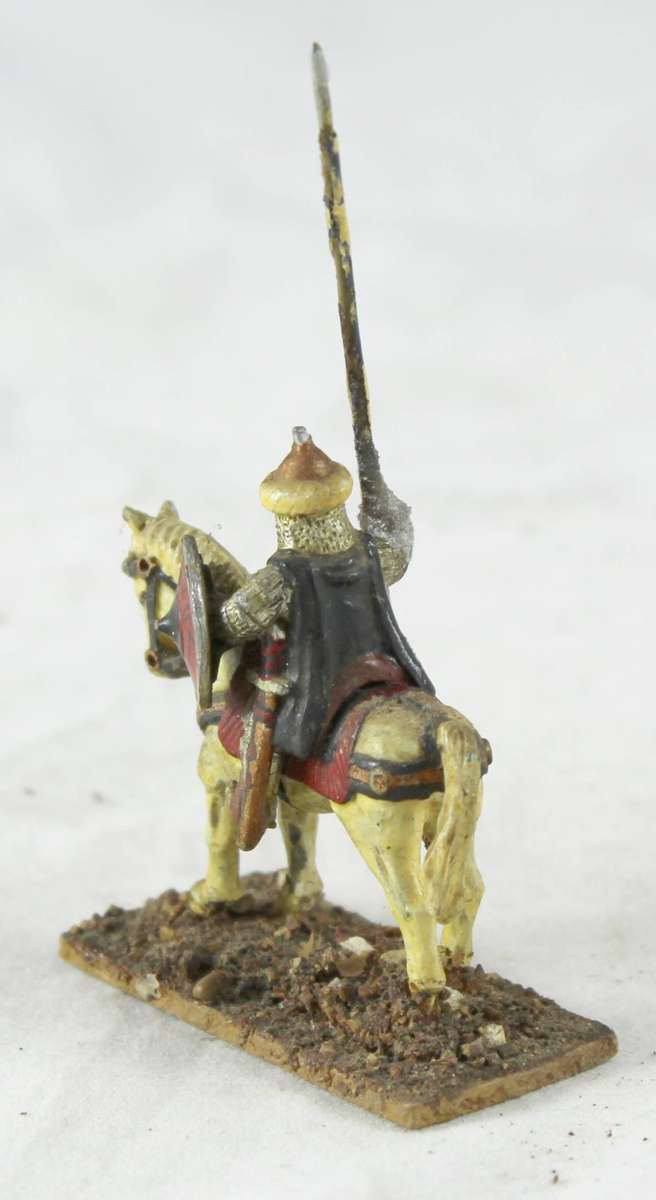 Lead figurine - Eastern horseback warrior