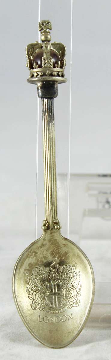 Souvenir Teaspoon - London Crown - Beautiful! - Bid Now!!!