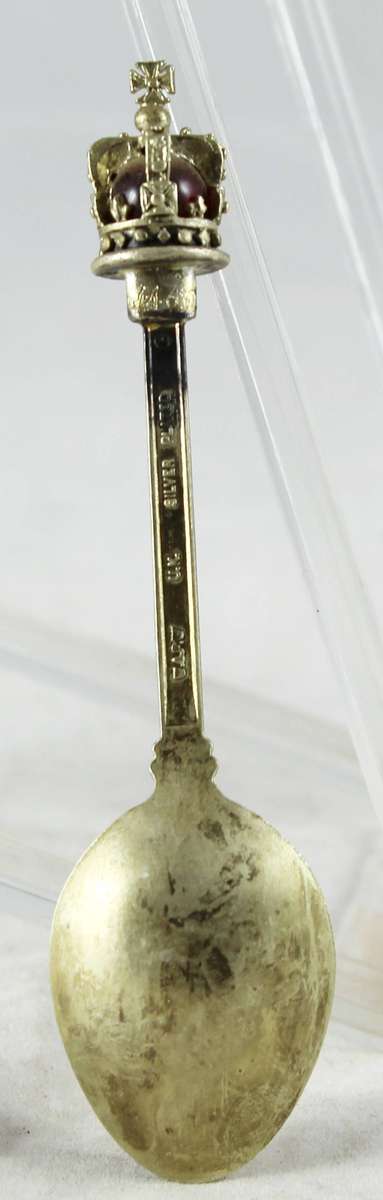 Souvenir Teaspoon - London Crown - Beautiful! - Bid Now!!!