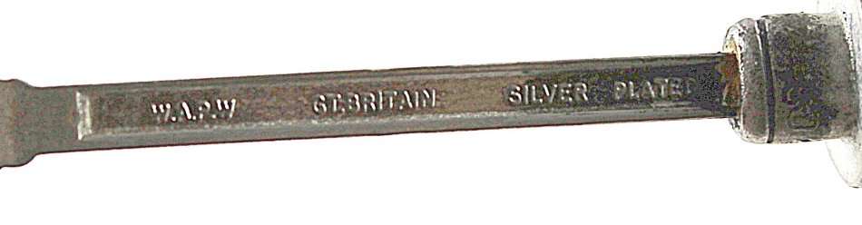 Souvenir Teaspoon - England Crown - Beautiful! - Bid Now!!!