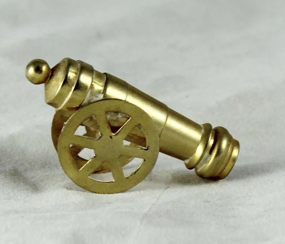 Miniature Brass - Cannon - Gorgeous! - Bid Now!!!