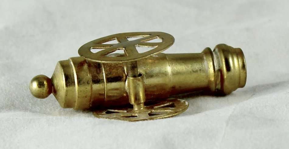 Miniature Brass - Cannon - Gorgeous! - Bid Now!!!