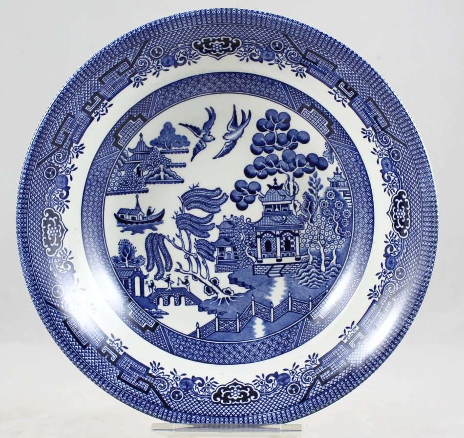 Churchill - Willow - Serving Bowl - Beautiful! - Bid Now!!!