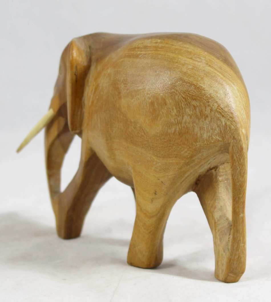 Wood - Carved Elephant - Beautiful! - Bid Now!!!