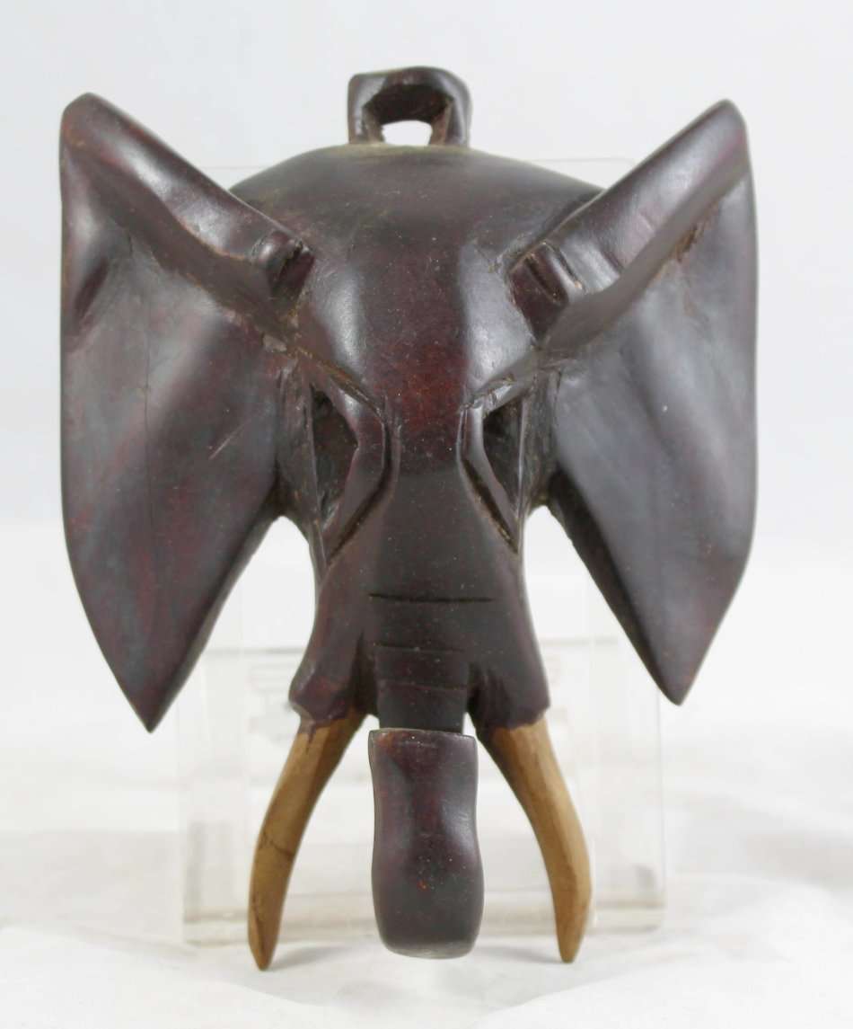 Carved Wood - Elephant - Wall Hanging - Beautiful! - Bid Now!!!