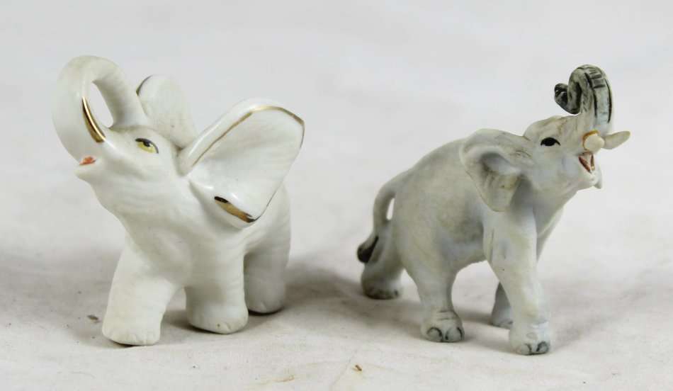 White Elephants - Pair - Beautiful! - Bid Now!!!