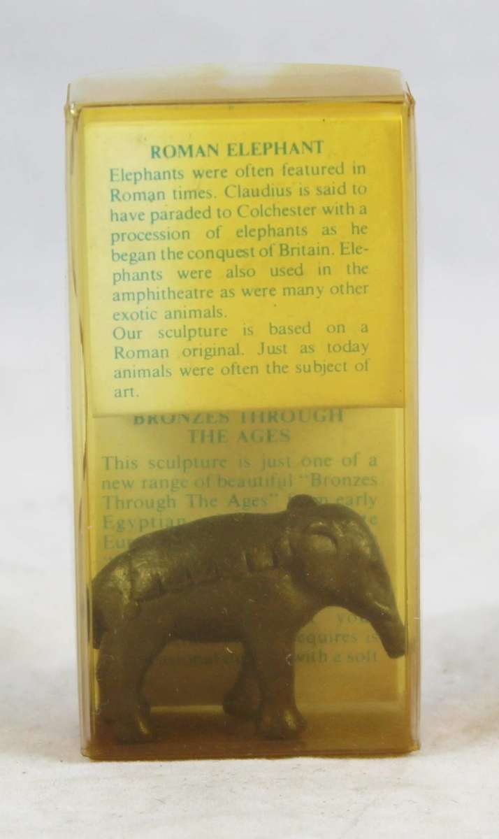 Roman Elephant - Bronze - Beautiful! - Bid Now!!!