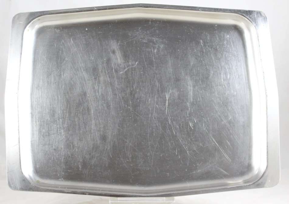 Rectangle tray - stainless steel