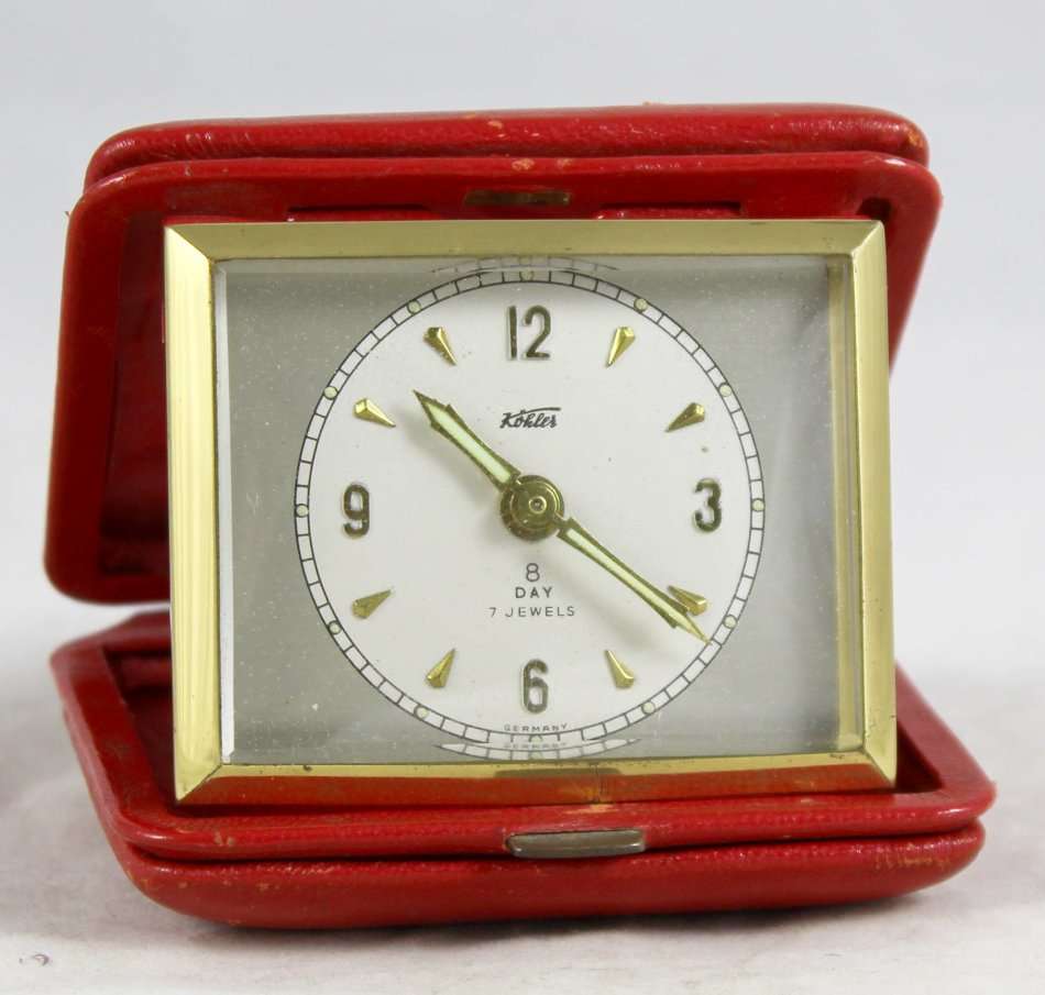 Kohler 7 Jewels - Travelling Clock - Beautiful!
