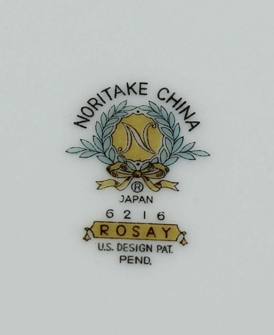 Noritake - Rosay (6216) - Salad Plate - Gorgeous! - Bid now!!