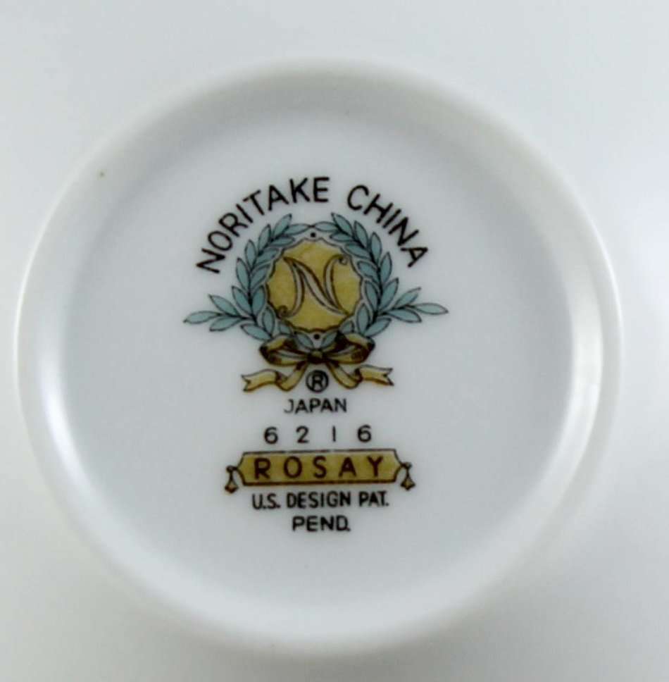 Noritake - Rosay (6216) - Soup Bowl - Gorgeous! - Bid now!!