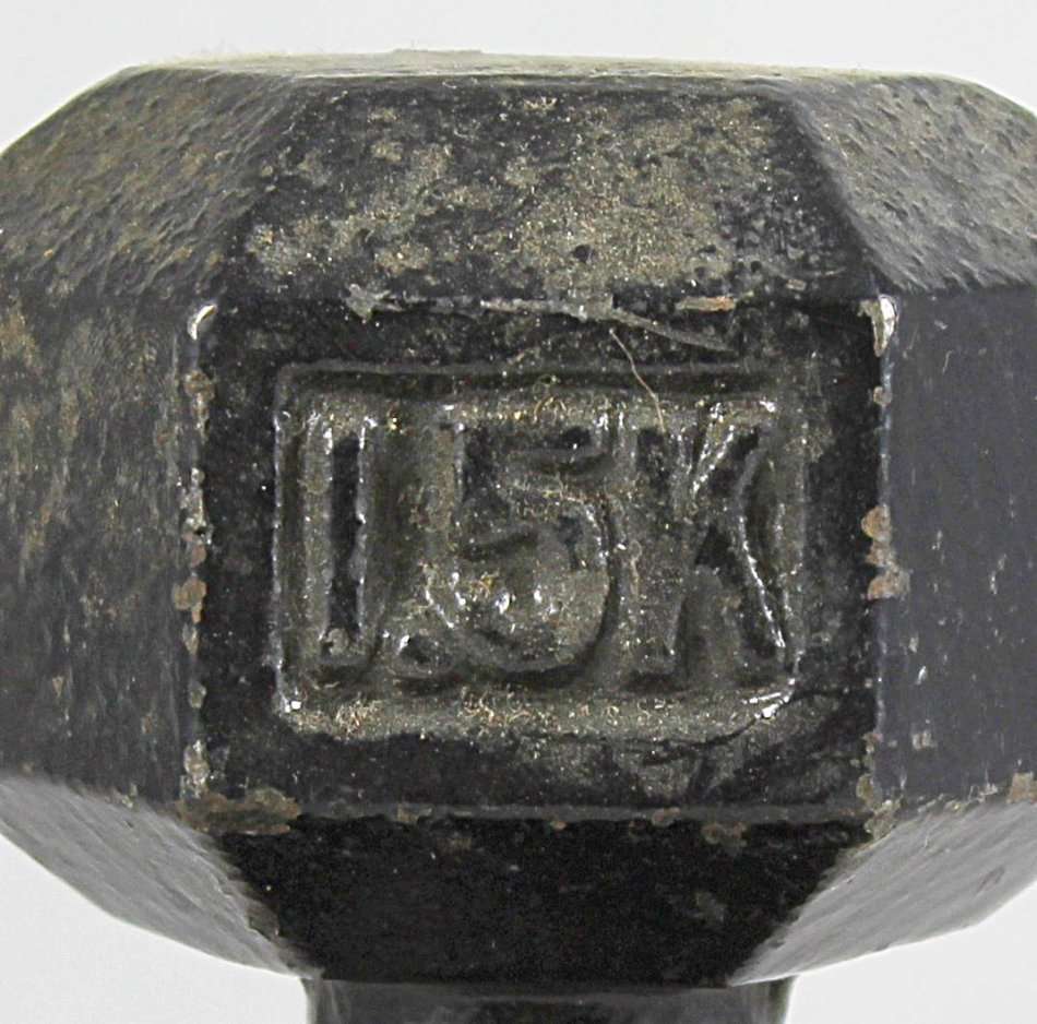 1.5kg Dumbbells - Black Pair - Beautiful! - Bid Now!!!