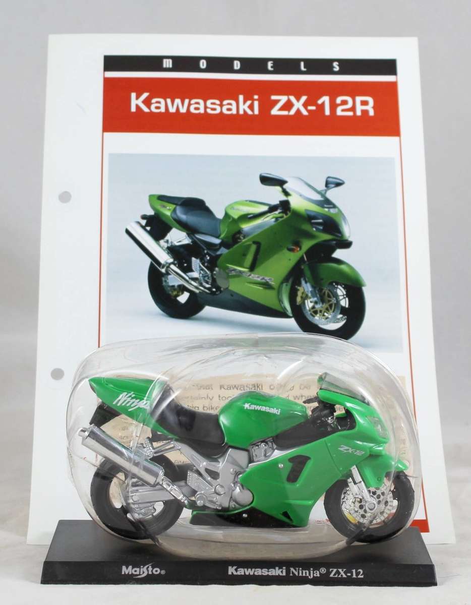 Maisto - Kawasaki Ninja ZX-12 - Bid now!!