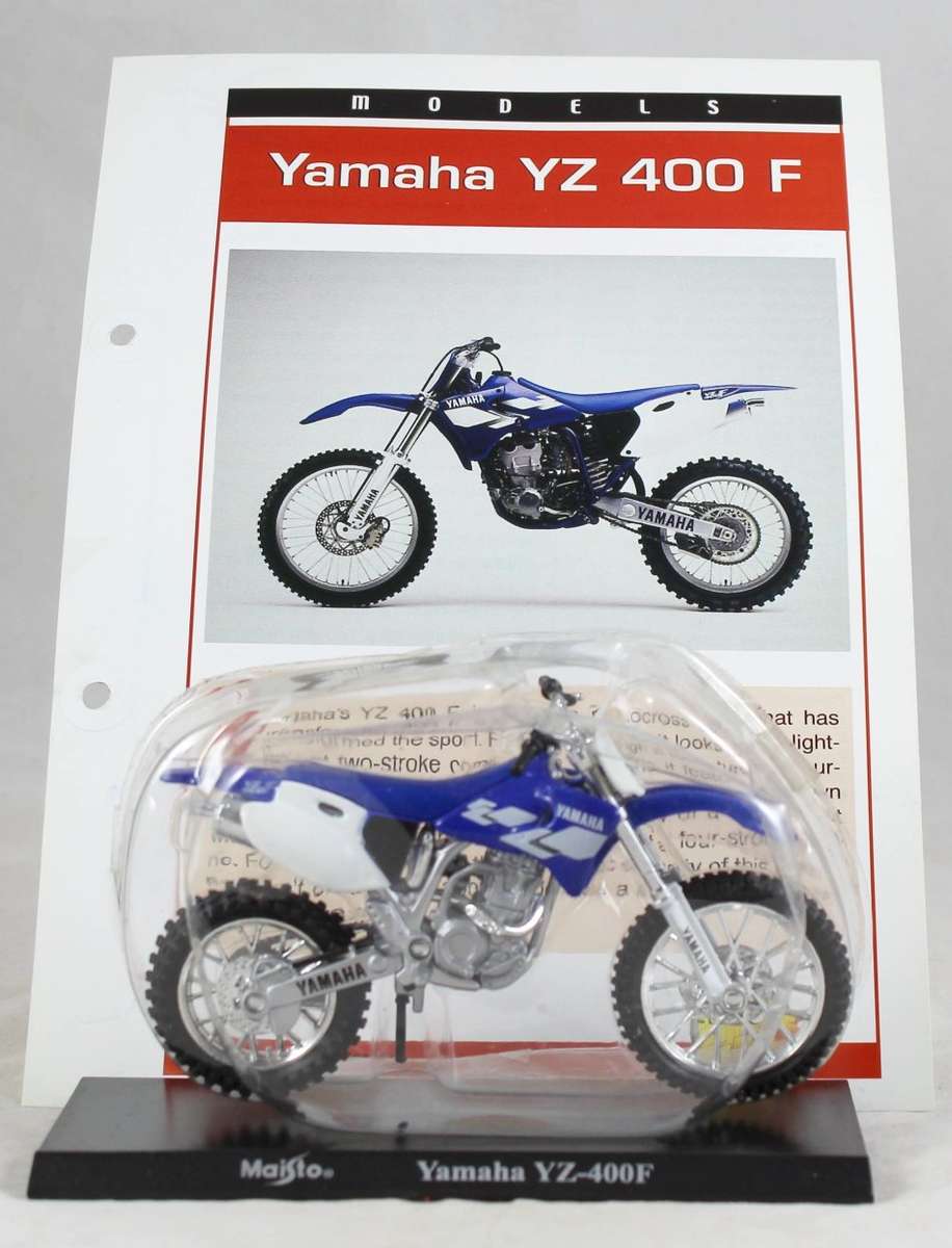 Maisto - Yamaha YZ 400F - Bid now!!