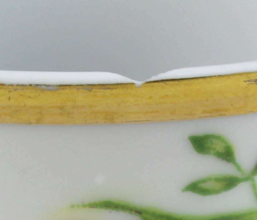 Rose Pattern Cup - Czechoslovakia - Beautiful! - Bid Now!!!