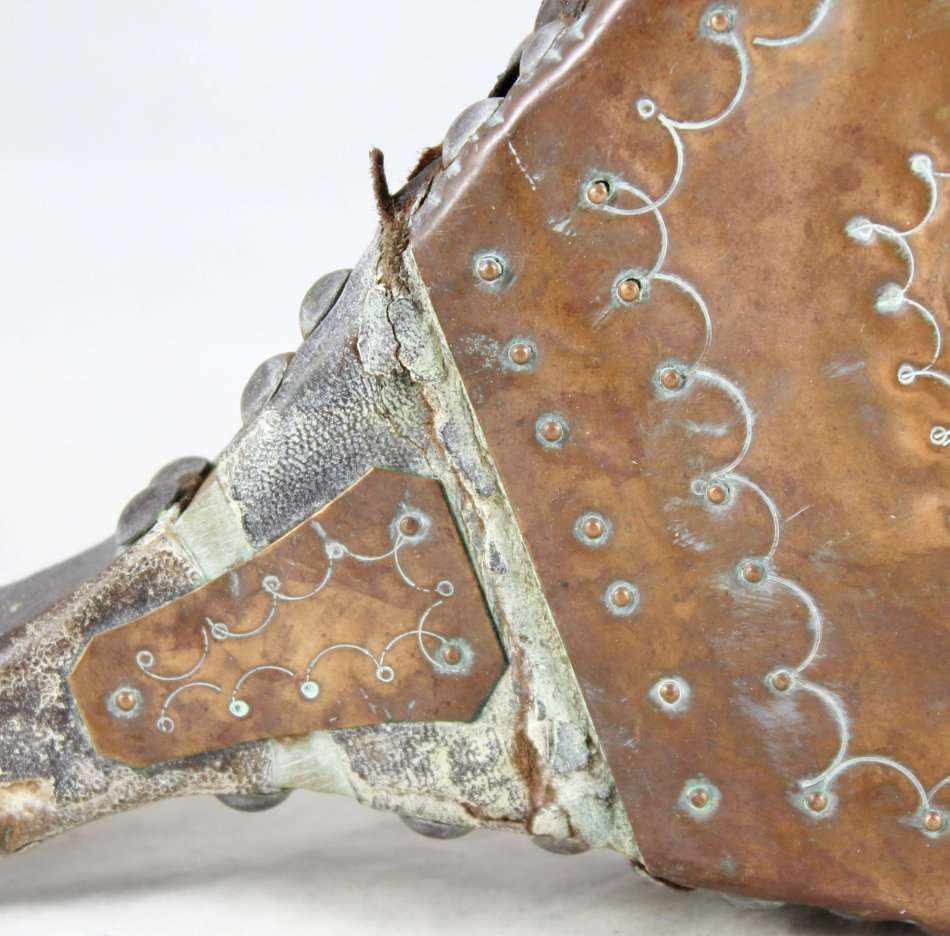 Brass & Genuine Leather - Very Old Bellows -  - Amazing! - Bid Now!!!