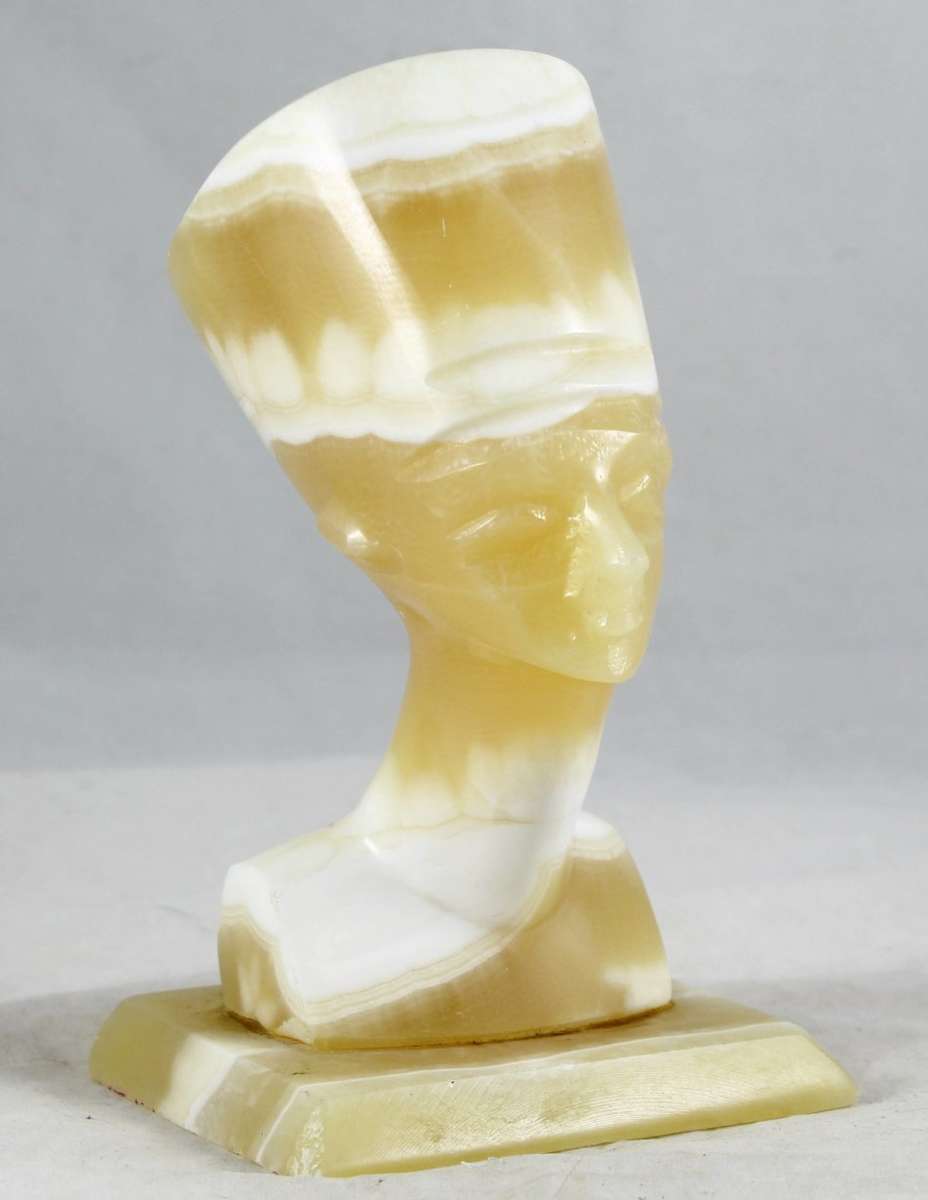 Marble - Egyptian Bust - Amazing! - Bid Now!!!