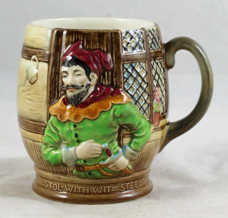 Beswick - Pistol With Wit Or Steel - Jug - Beautiful! - Bid Now!!