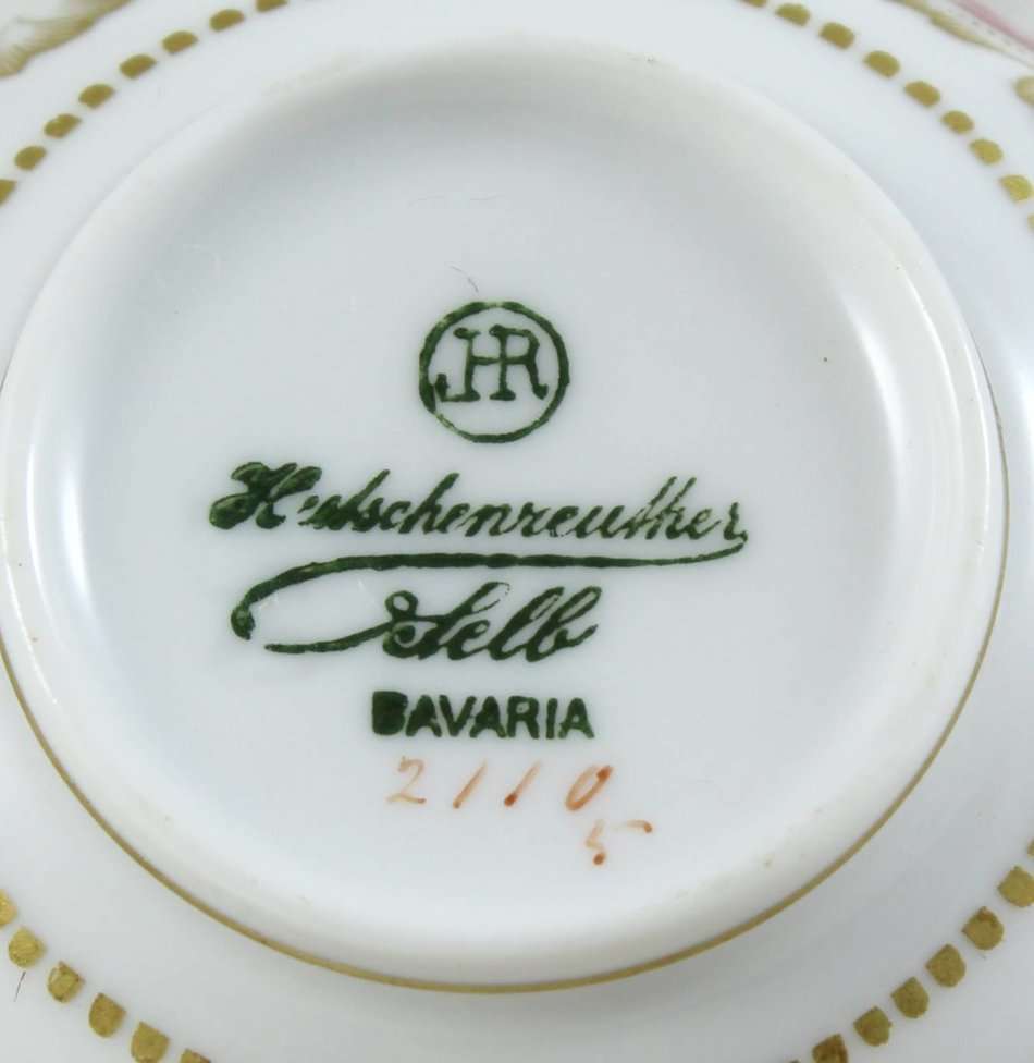 Hutschenreuther - Cabinet Duo - Beautiful! - Bid Now!!