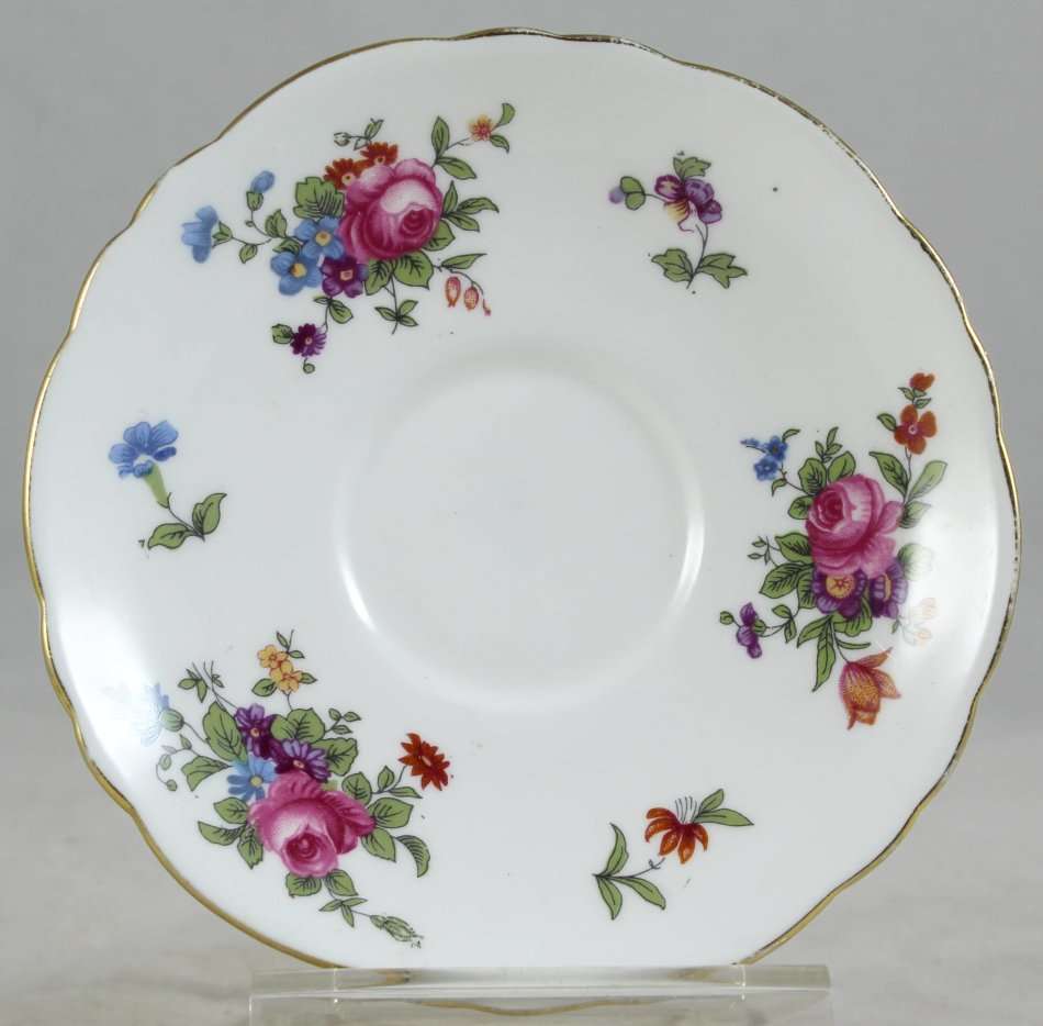 Crown Staffordshire - Saucer - Beautiful! - Bid Now!!