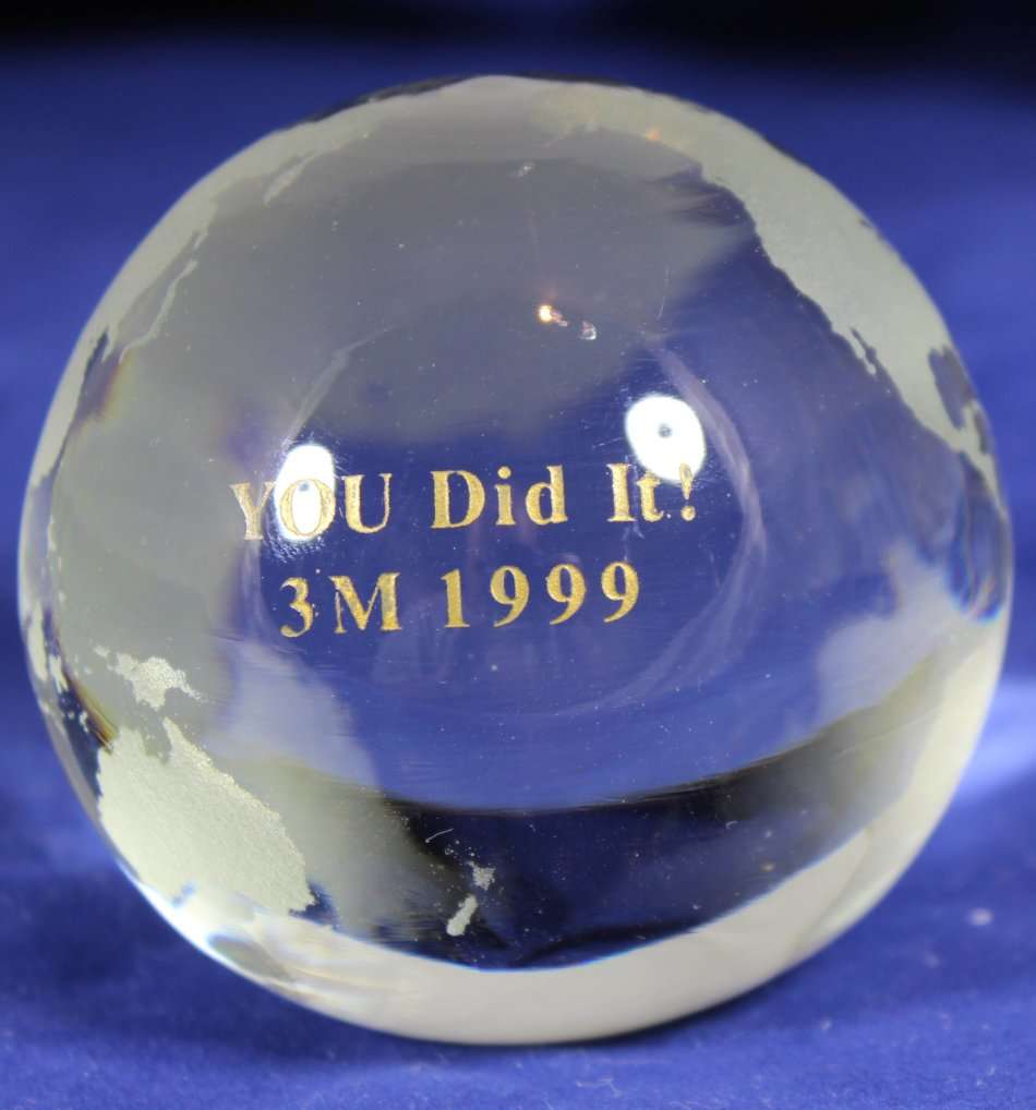 Paper weight - you did it! - world map