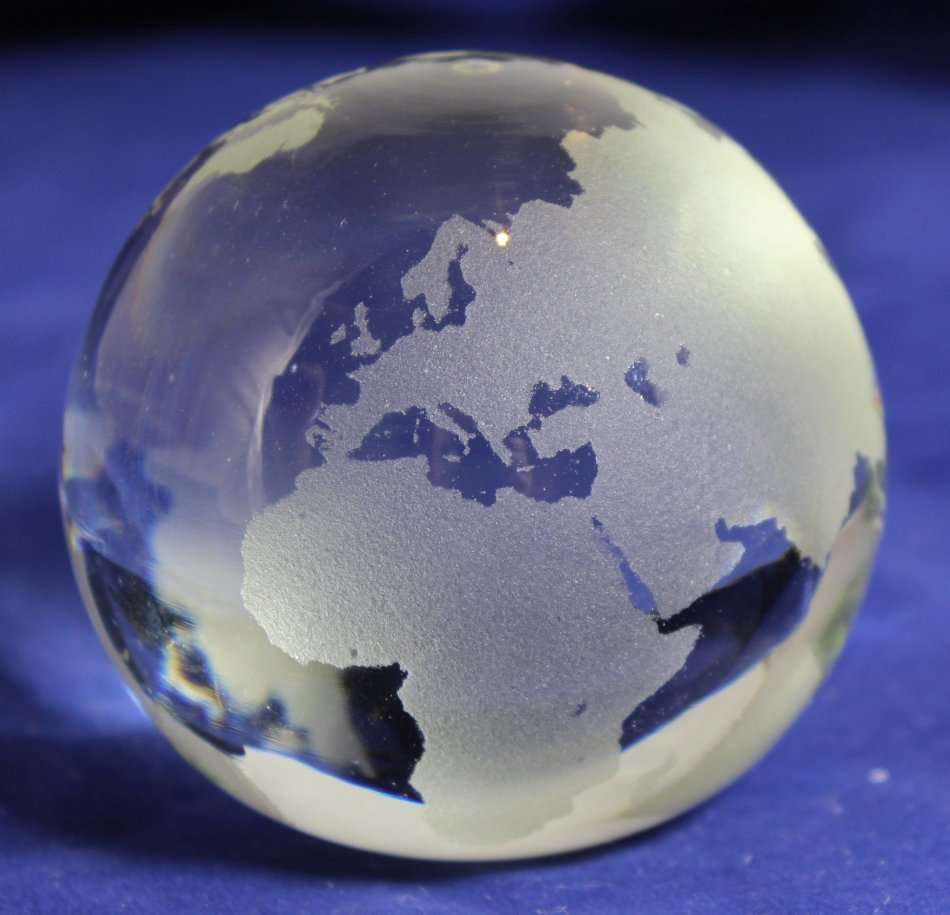 Paper weight - you did it! - world map