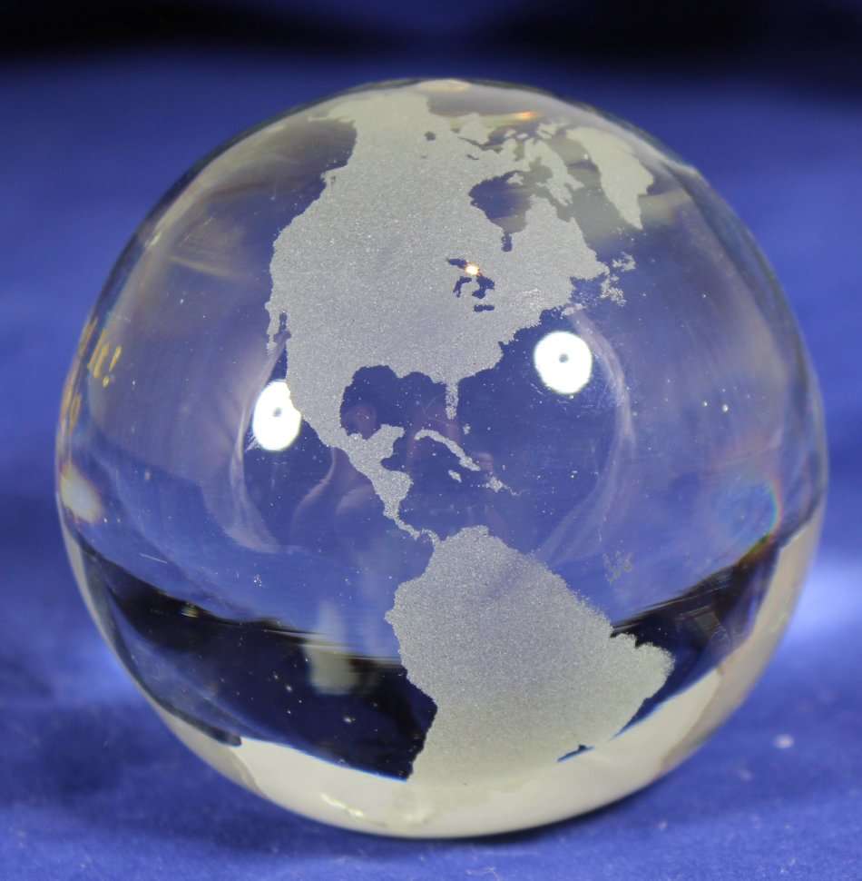 Paper weight - you did it! - world map