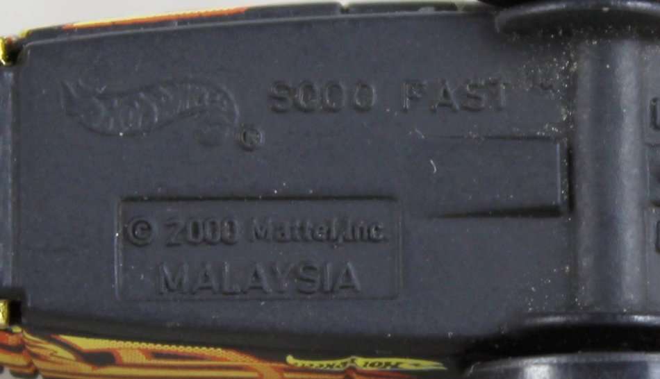 Hotwheels - Sooo Fast - Matt Black - Bid now!!