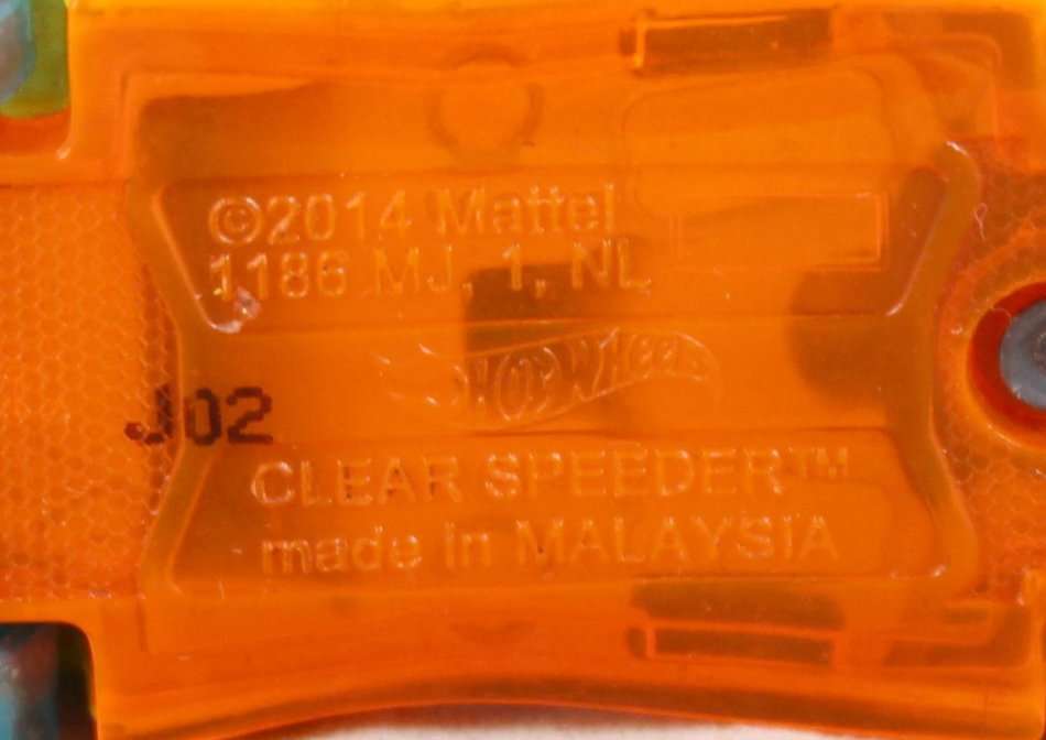 Hotwheels - Clear Speeder - Bid now!!