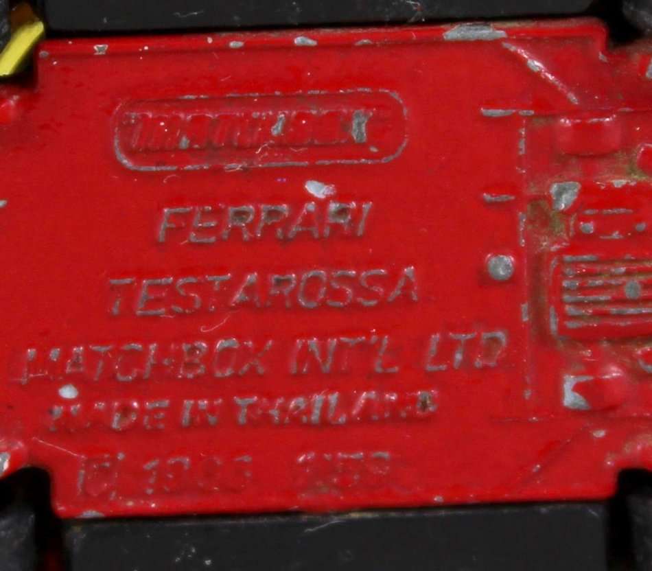 Matchbox - Ferrari Testarossa  - Bid now!!