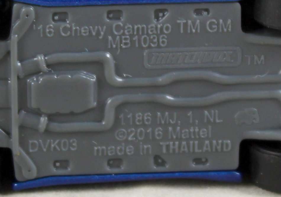 Matchbox - `16 Chevy Camaro - Bid now!!