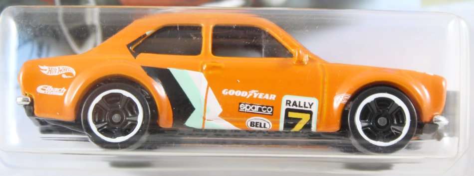 Hotwheels - '70 Ford Escort RS1600 - Orange - Bid now!!